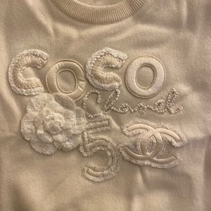 Chanel knit crop sweater